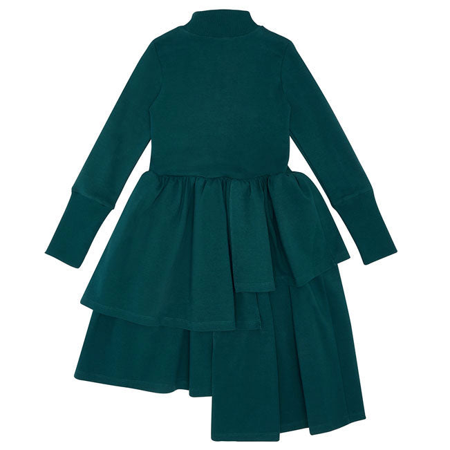 The Middle Daughter Wild Swim Blue Duplex Dress