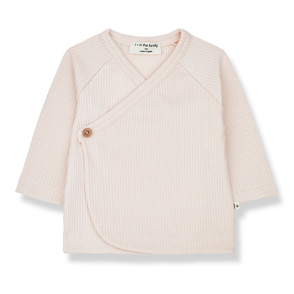 1+ in the Family Blush Elodie Newborn Top