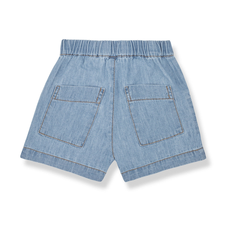 1+ In The Family Denim Filipo Bermuda