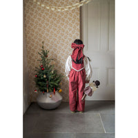 Little Cotton Clothes Apple Butter Velvet Veronica Dungarees