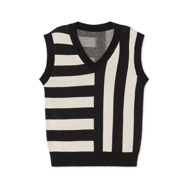 Little Creative Factory Iconic Lines Knit Vest