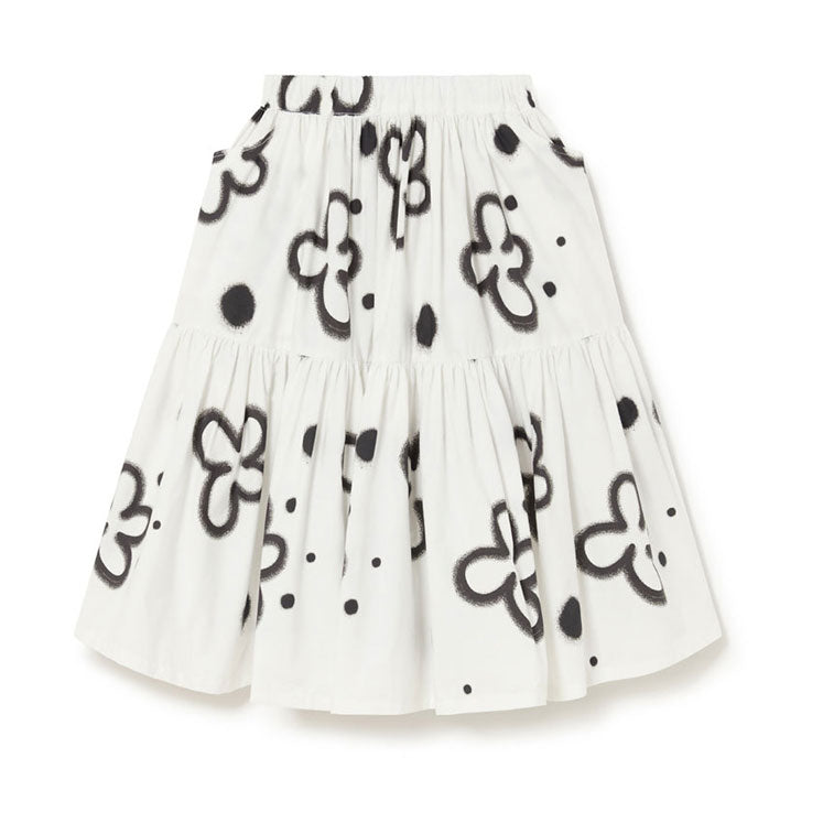 Little Creative Factory White Wonderbloom Skirt