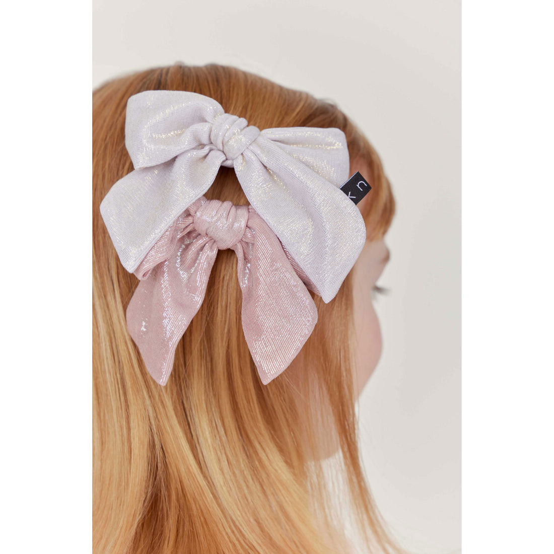 Knot Hairbands Prism Glimmer Bow Clip