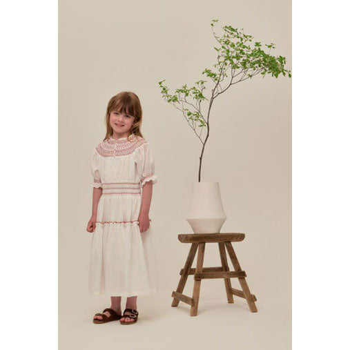 Cera Una Volta White Evalina Dress