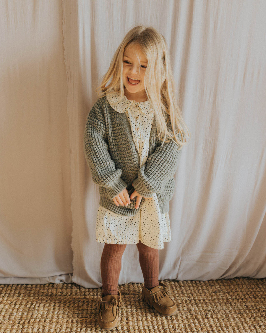 Buho Eucalyptus Pockets Cardigan