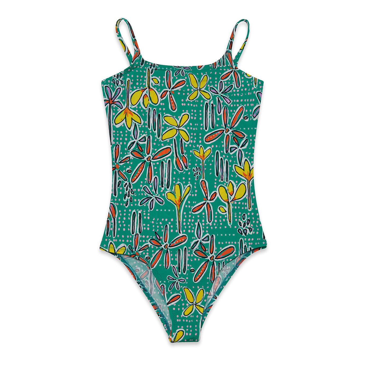 Marni Green Floral Swimsuit – Ladida