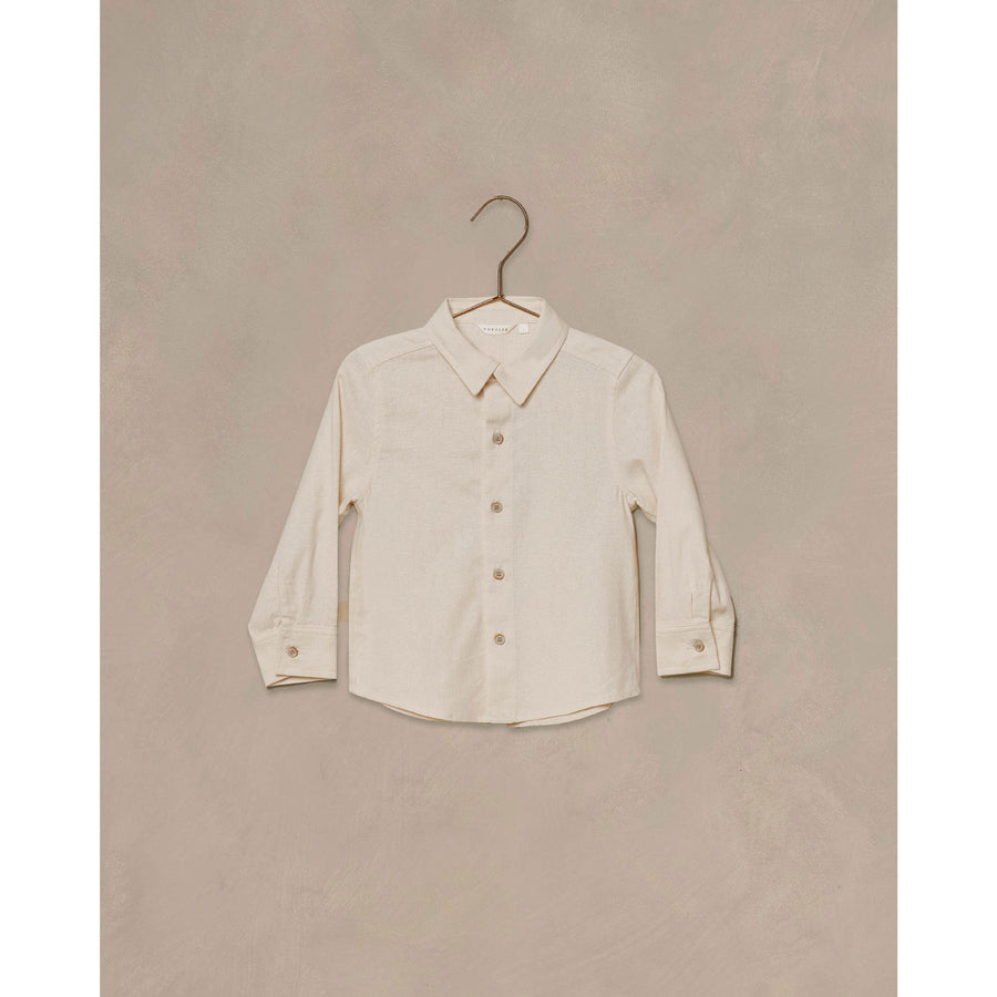 Noralee Natural Harrison Button Down Shirt