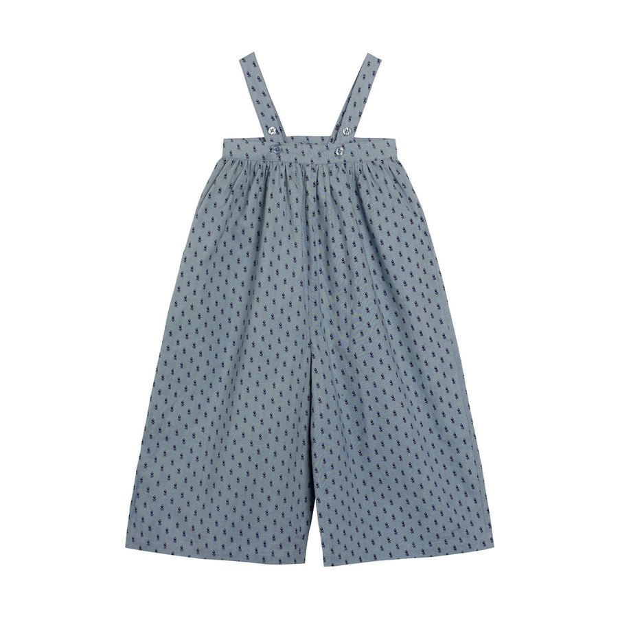 Little Cotton Clothes Dorset Floral Organic Nanou Dungarees