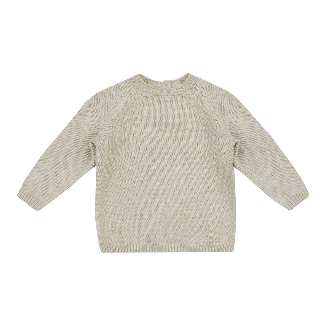 Quincy Mae Heathered Ash Knit Sweater