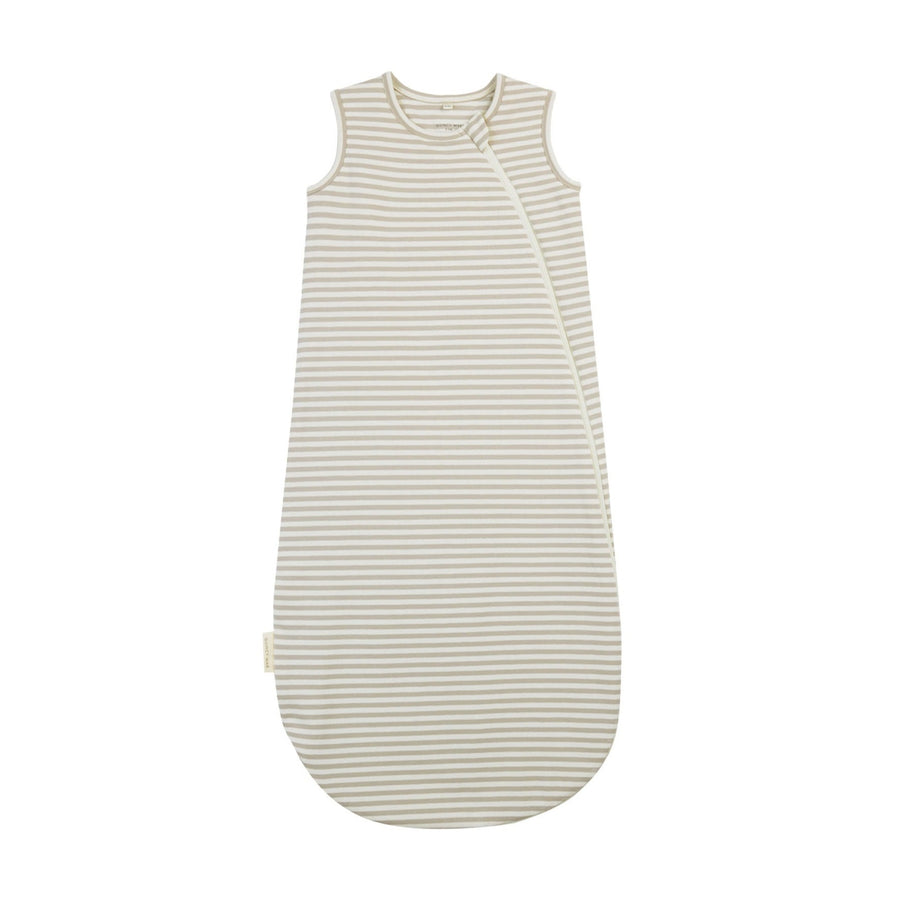 Quincy Mae Ash Stripe Jersey Sleep Bag