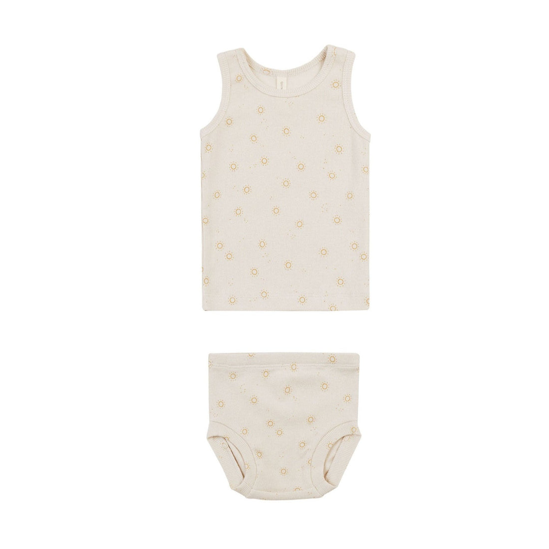 Quincy Mae Suns Ribbed Tank + Bloomer Set