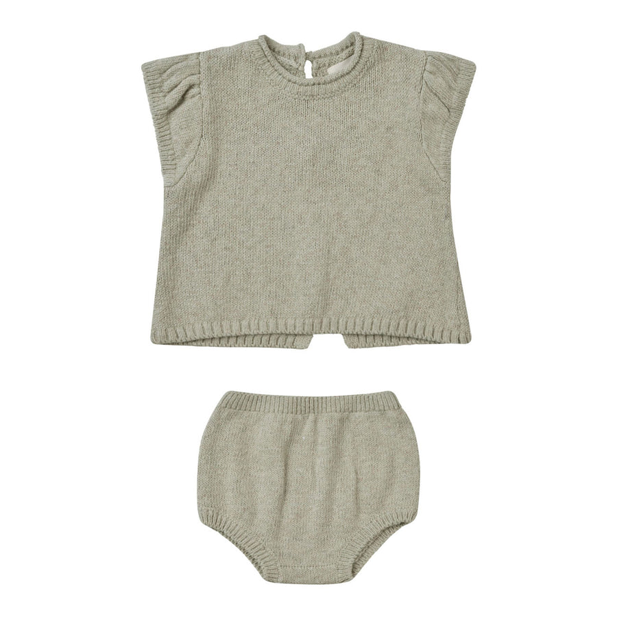 Quincy Mae Sage Penny Knit Set