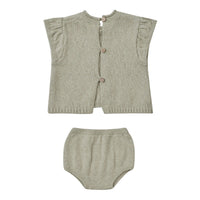 Quincy Mae Sage Penny Knit Set