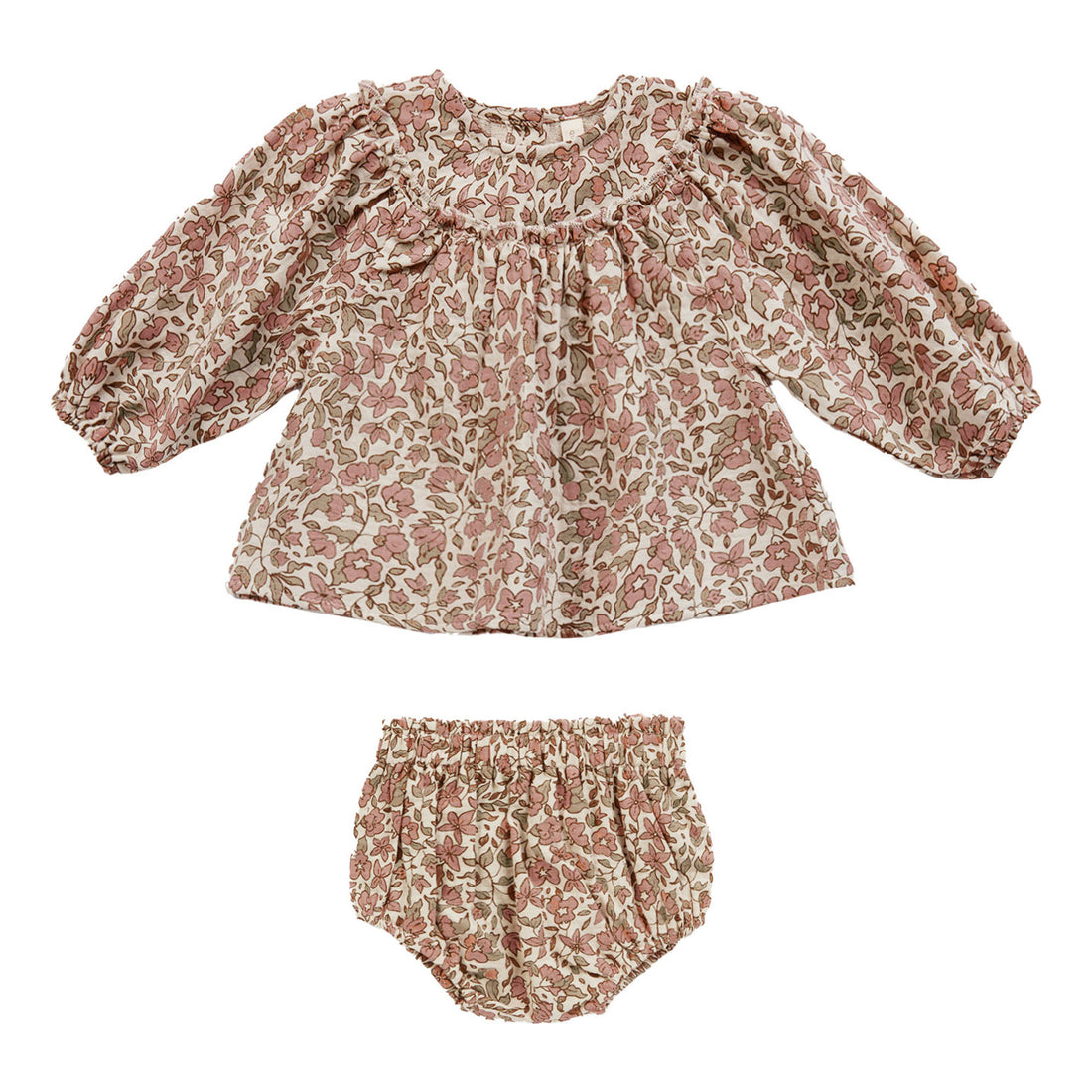 Quincy Mae Camelia Mia Top + Bloomer Set