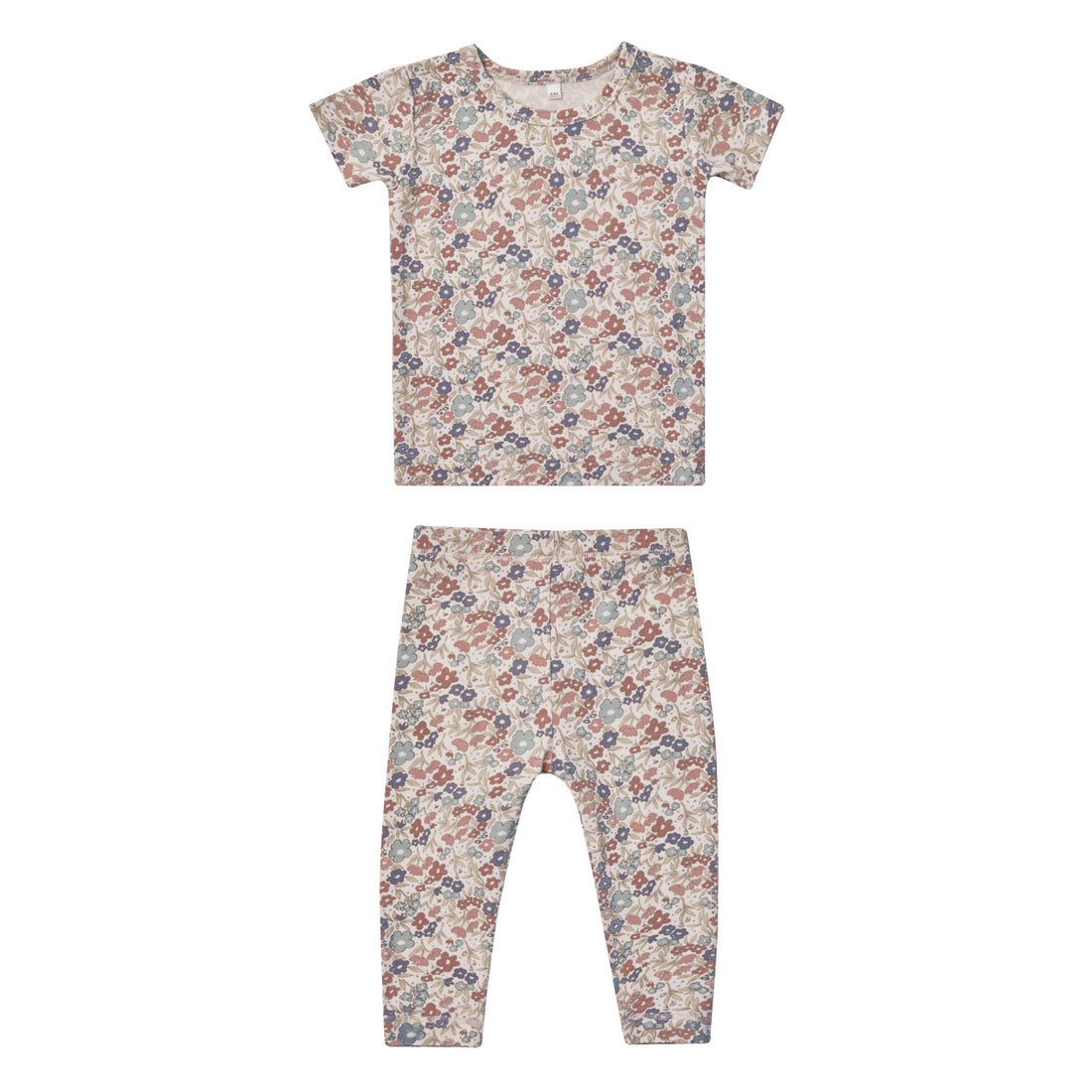 Quincy Mae Bloom Bamboo Short Sleeve Pajama Set