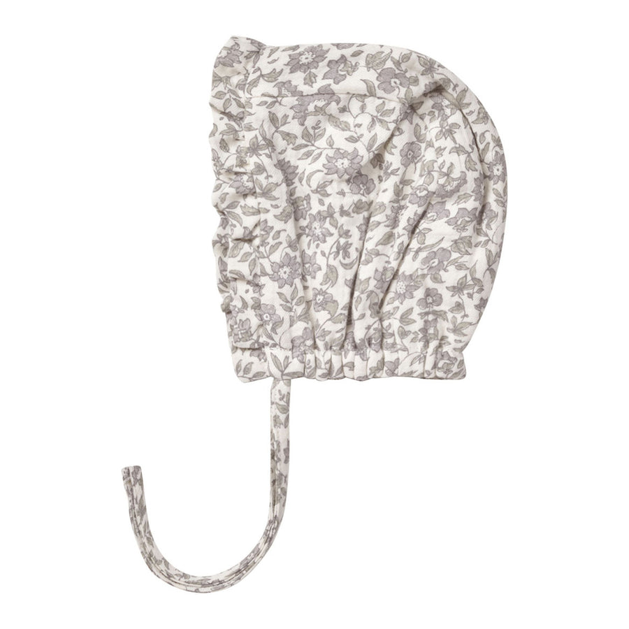 Quincy Mae French Garden Woven Ruffle Bonnet