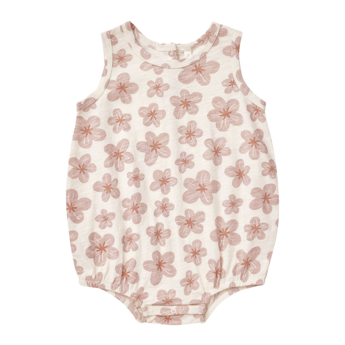 Rylee and Cru Hibiscus Bubble Onesie - Hibiscus