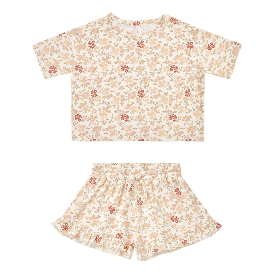 Rylee and Cru Pink Floral Mosie Set