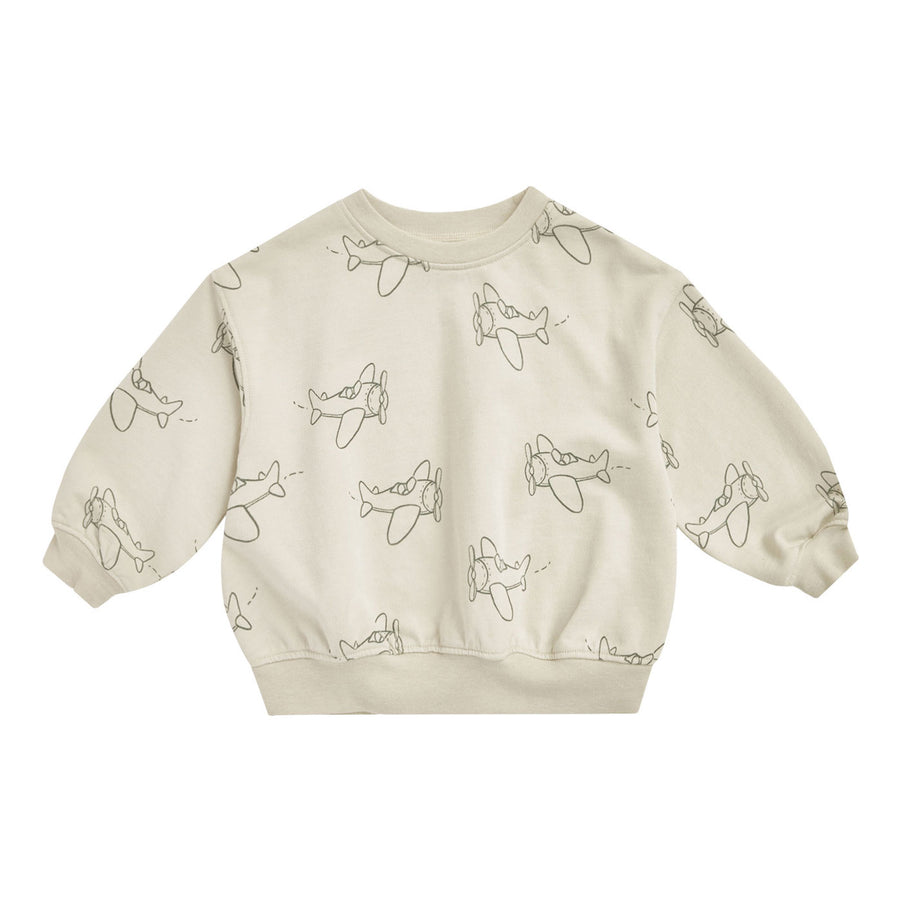 Rylee and Cru Airplanes Relaxed Sweatshirt