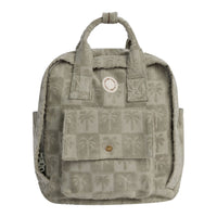 Rylee and Cru Palm-Check Mini Backpack - Palm Check