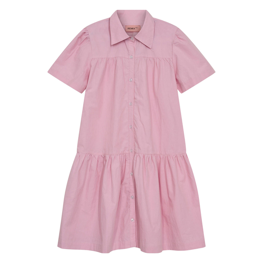 Designers Remix Baby Pink Serena Shirt Dress