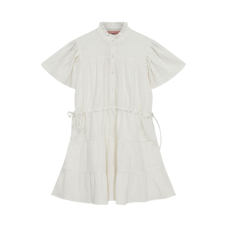 Designers Remix Cream Lucy Layer Dress