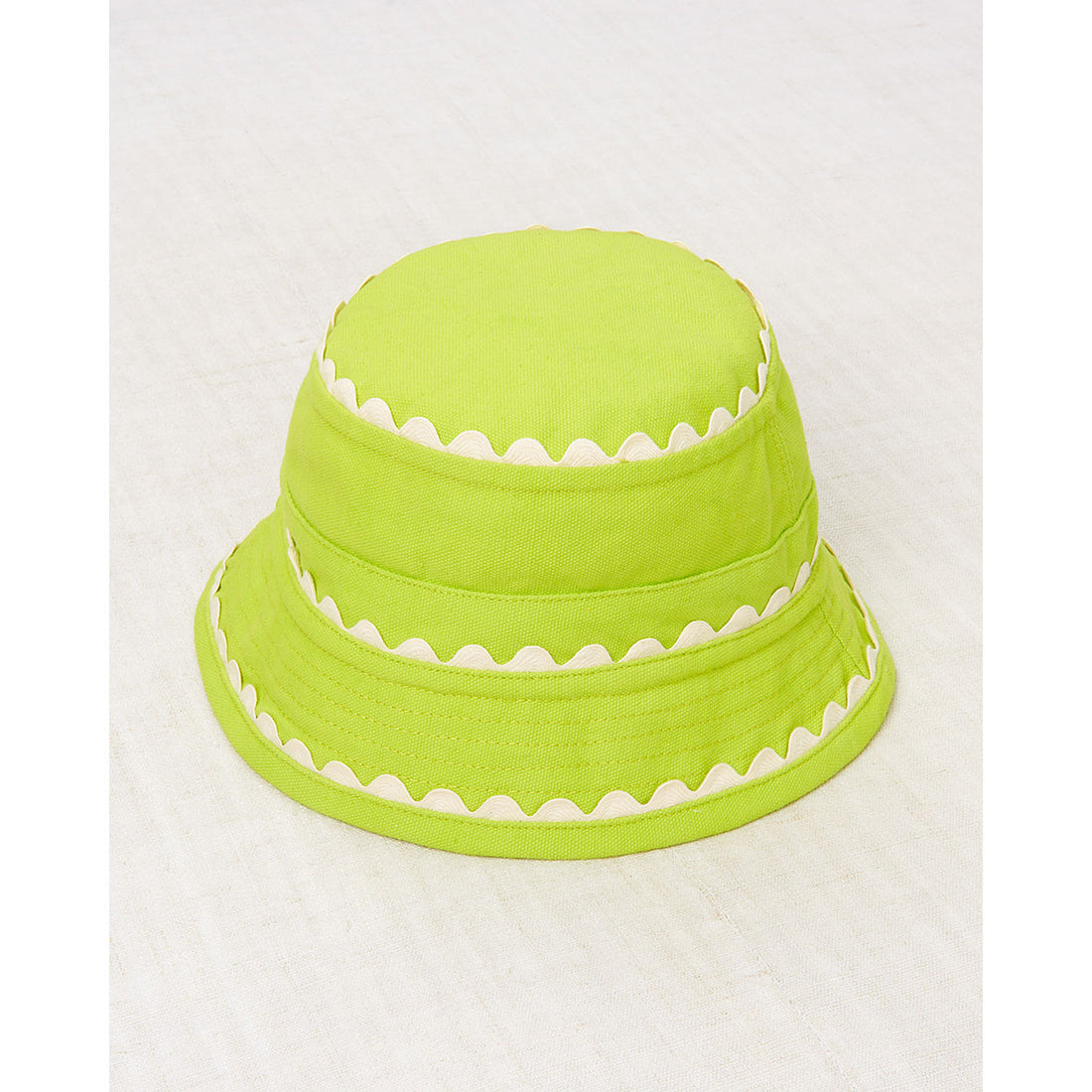 Misha and Puff Peridot Jumbo Rickrack Bucket Hat