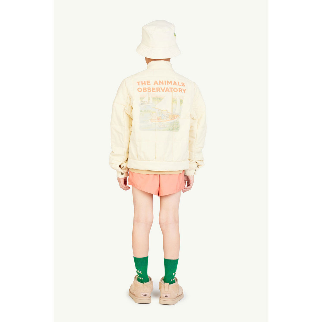 The Animals Observatory Babar X TAO Off White Starfish Hat