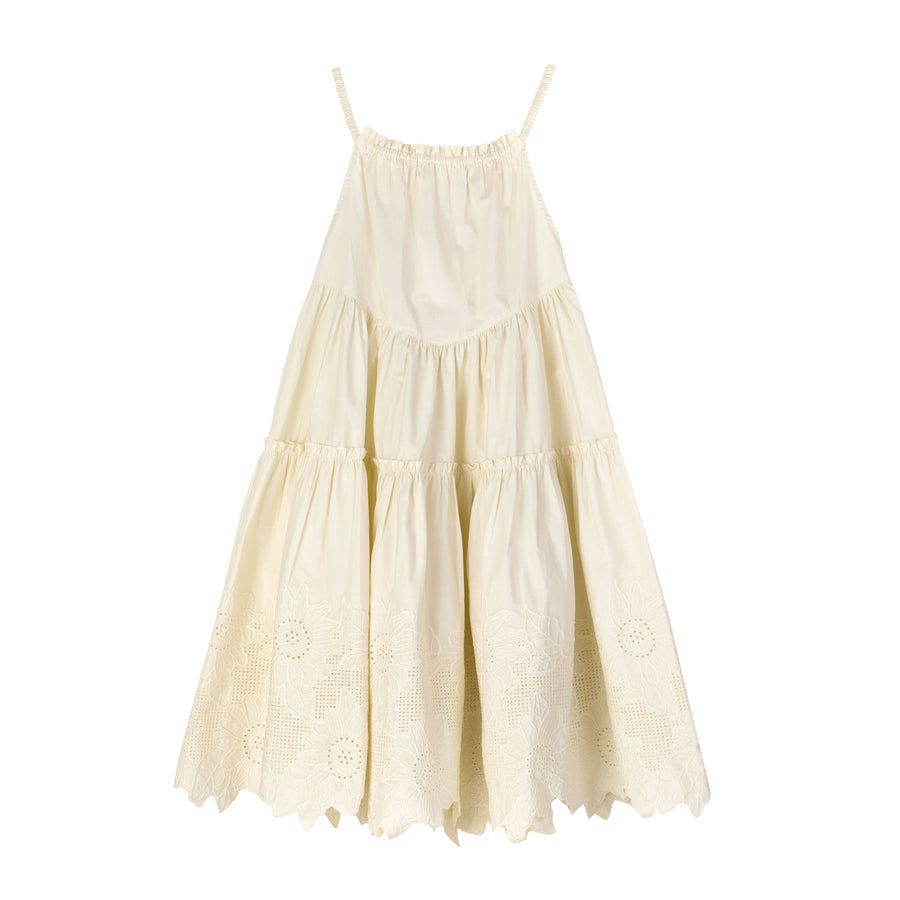 Cera Una Volta Cream Giulia Dress