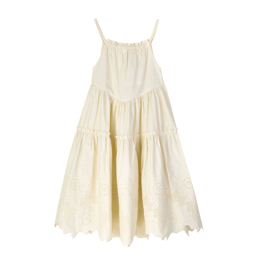 Cera Una Volta Cream Giulia Dress