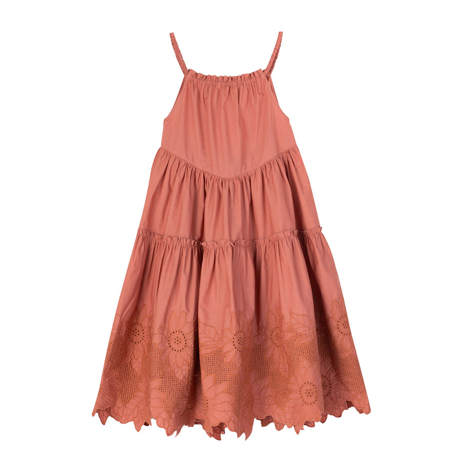 Cera Una Volta Terracotta Giulia Dress