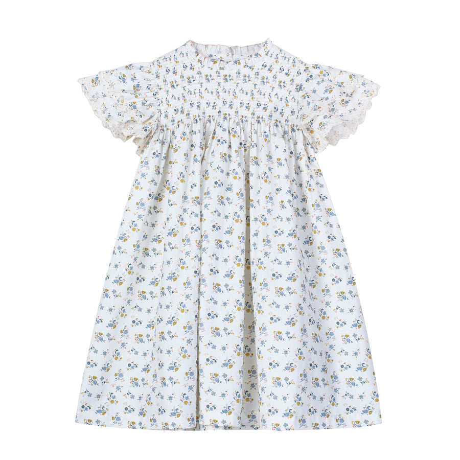 Cera Una Volta Blue Flower Vanya Dress