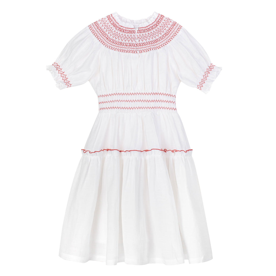 Cera Una Volta White Evalina Dress