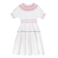 Cera Una Volta White Evalina Dress