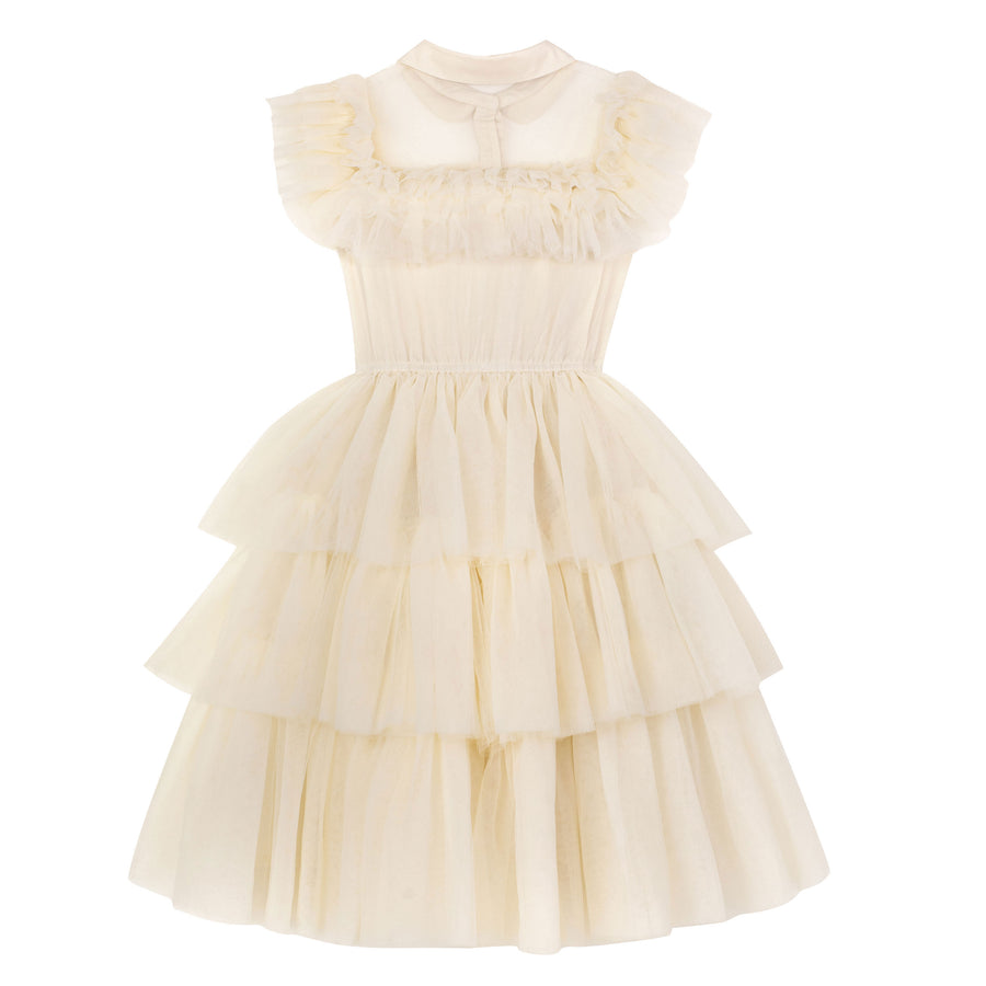 Cera Una Volta Cream Jeena Dress