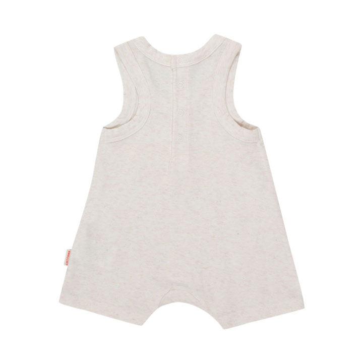 Tiny Cottons Light Cream Heather Tiny Wonderland One-Piece