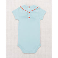 Misha and Puff Sky Short Sleeve Scout Onesie