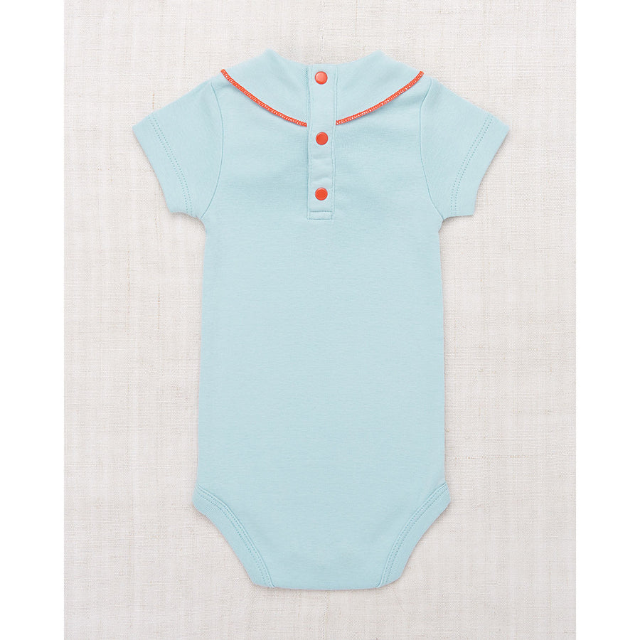 Misha and Puff Sky Short Sleeve Scout Onesie