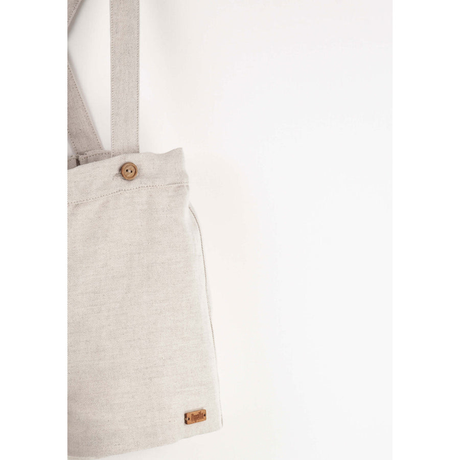 Popelin Sand Strap Dungarees