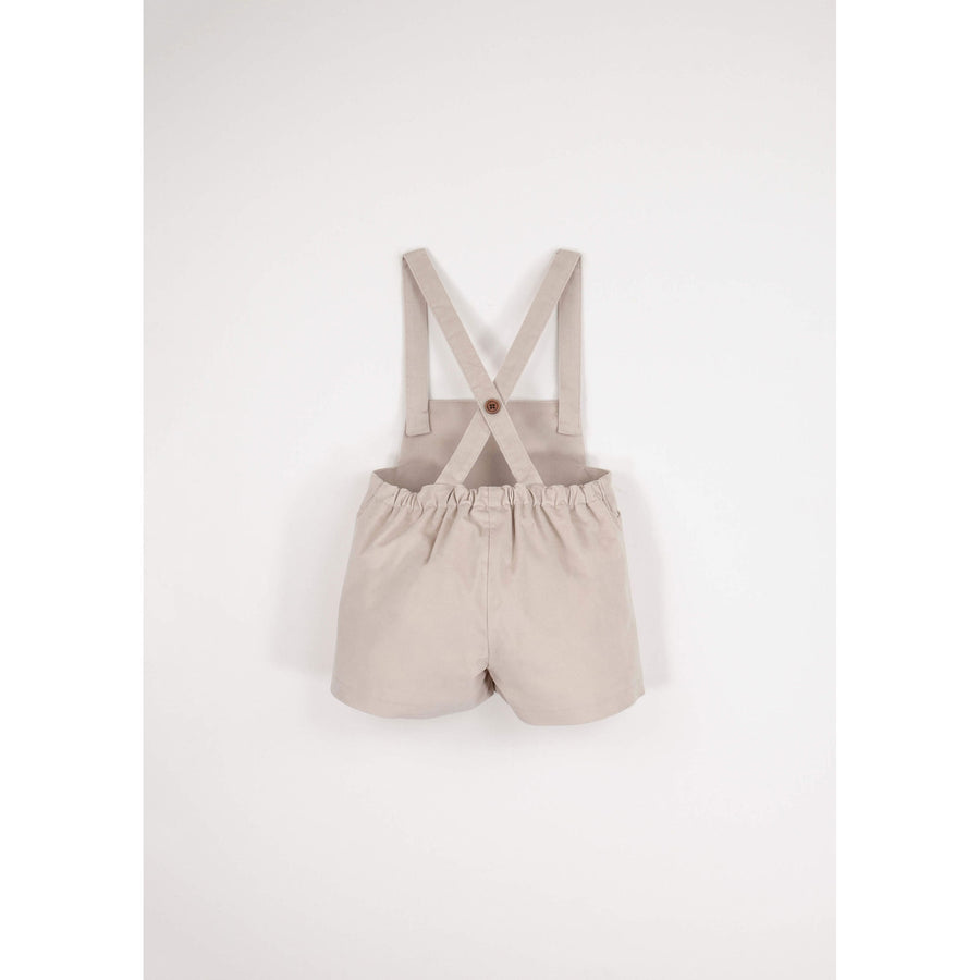 Kids Popelin Beige Two Tone hotsell Dungarees