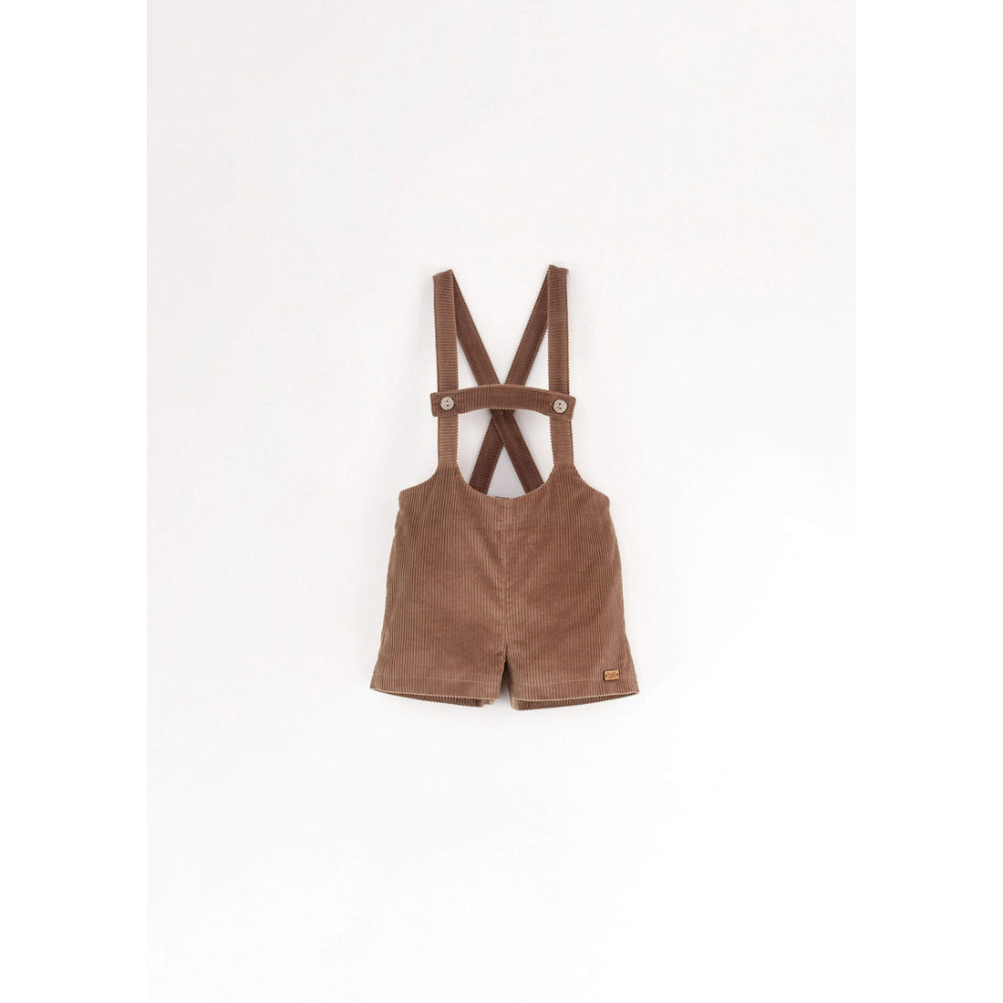 Popelin Ochre Short Dungarees – Ladida