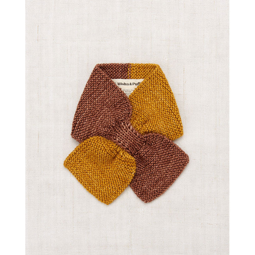 Misha and Puff Chestnut Toboggan Scarf