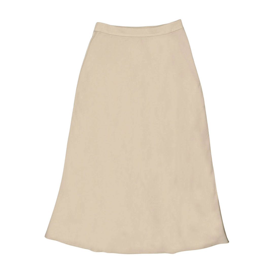 Coco Blanc Oatmeal Silk Skirt