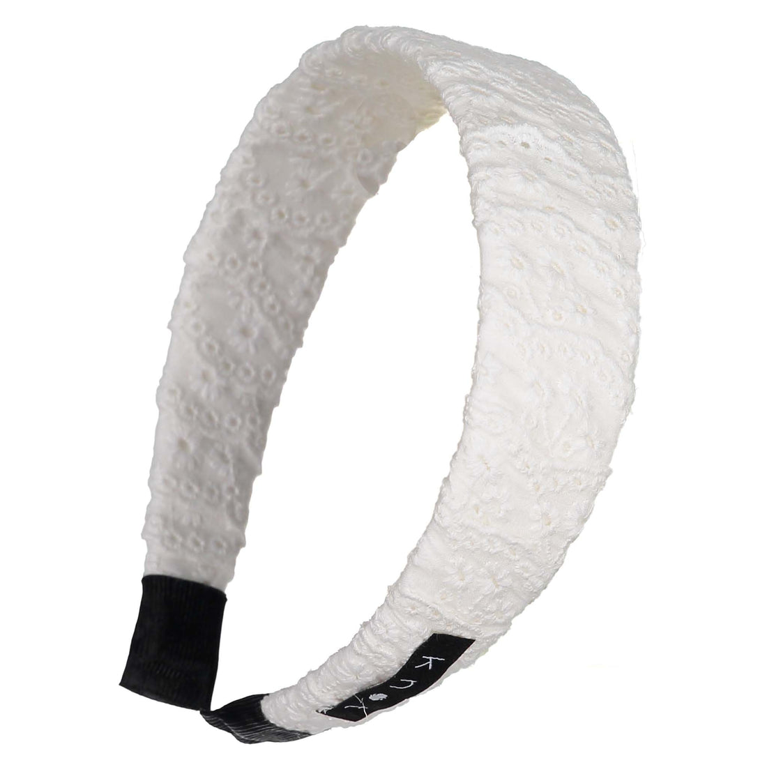 Knot Hairbands White Eyelet Headband