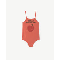 The Animals Observatory Red Peach Fish Swimsuit