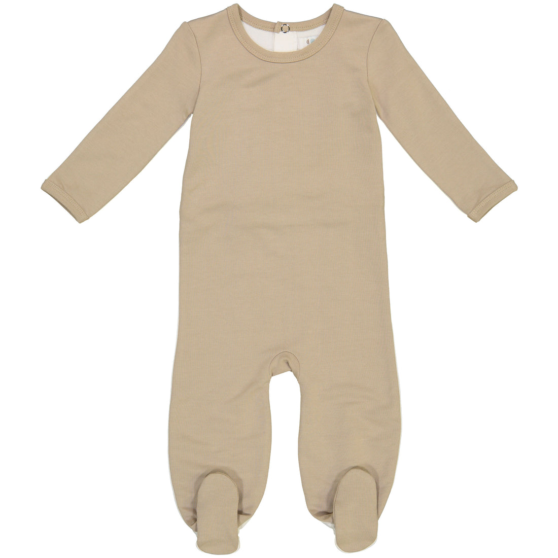 Coco Blanc Taupe/Cream Colorblock Romper