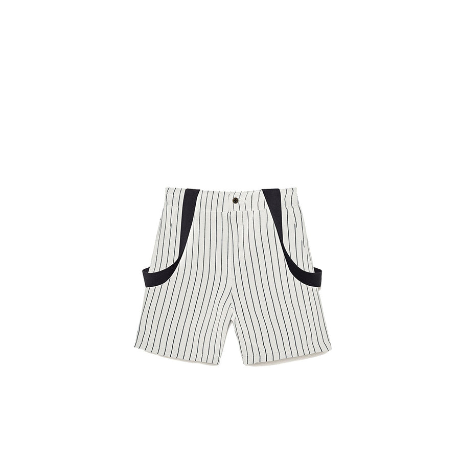 Little Creative Factory White Tap Baby Shorts