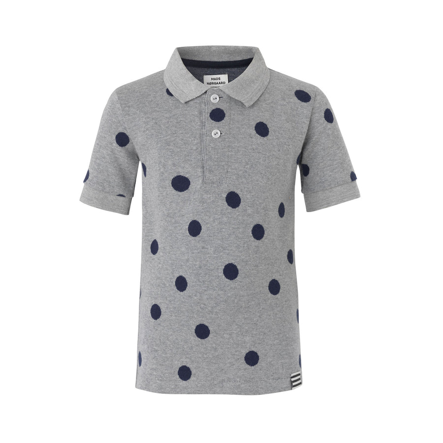 Mads Norgaard Grey Dot Polo