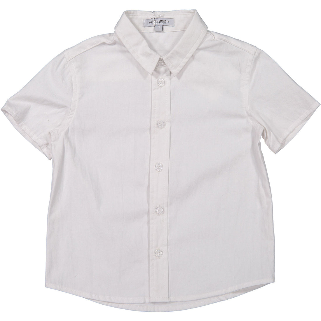 Boys & Arrows White Classic Short Sleeve Shirt