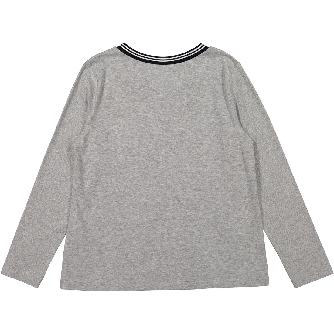 Ava and Lu Grey V-neck Sporty Tee